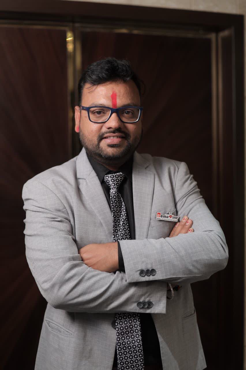Mr. Abhishek Mishra, Co-founder, Remagine Ventures.